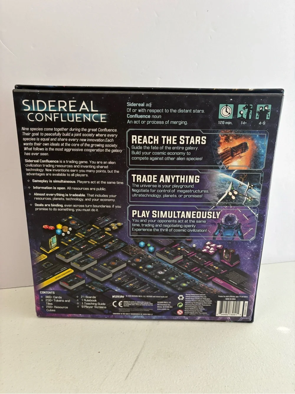 Sidereal Confluence: Remastered Edition Board Game | WizKids